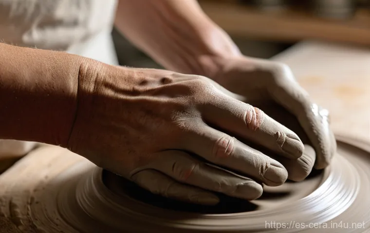 미술세라믹 전시회 참여 경험 - **Prompt:** A serene, sunlit contemporary art gallery featuring unique ceramic sculptures with organ...