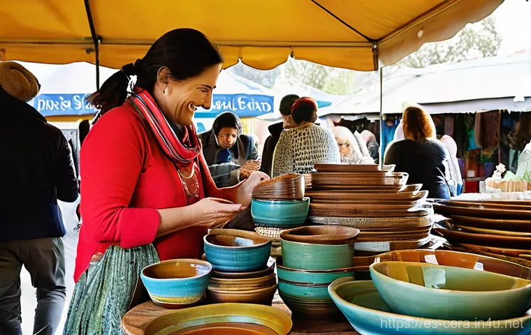 미술세라믹 자격증 취득 과정 - **Prompt:** A skilled male ceramist, in his late 30s, wearing smart casual attire including a clean,...