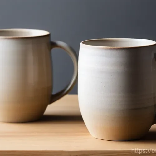 Home 31 미술세라믹 디자인 이론 - **Prompt for a Minimalist, Functional Ceramic Mug:**
"A perfectly balanced, minimalist ceramic m...