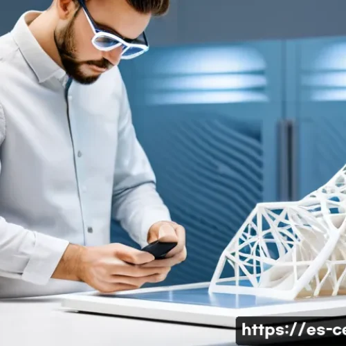 Home 30 세라믹 설계 기술 - **Prompt: "A close-up shot of a sophisticated 3D ceramic printer in a clean, brightly lit modern des...